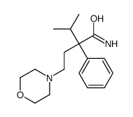 2-Isopropyl-4-morpholino-2-phenylbutyramide Structure