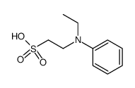 N-Ethyl-N-phenyltaurine结构式
