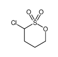 3-chlorooxathiane 2,2-dioxide Structure