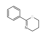 2-phenyl-5,6-dihydro-4H-1,3-thiazine结构式