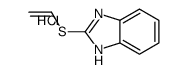 2-ethenylsulfanyl-1H-benzimidazole,hydrochloride结构式