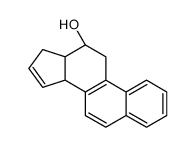 (13R,14S)-12,13,14,17-tetrahydro-11H-cyclopenta[a]phenanthren-12-ol结构式