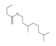 dimethyl octanyl butyrate Structure