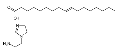 2-(4,5-dihydroimidazol-1-yl)ethanamine,octadec-9-enoic acid Structure