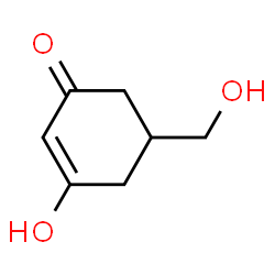 2-Cyclohexen-1-one,3-hydroxy-5-(hydroxymethyl)-(9CI)结构式