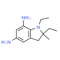 1H-Indole-5,7-diamine,1,2-diethyl-2,3-dihydro-2-methyl-(9CI) picture