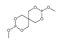 3,5-Dimethoxy-2,4,8,10-tetraoxa-3,9-diphosphaspiro[5.5]undecane结构式