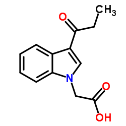 (3-PROPIONYL-INDOL-1-YL)-ACETIC ACID structure