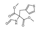 dimethyl 3-thenylformamidomalonate Structure