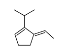 1-isopropyl-5-ethylidenecyclopentane结构式