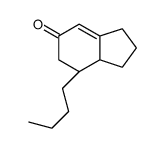 7-Butyl-1,2,3,6,7,7a-hexahydro-5H-inden-5-one结构式
