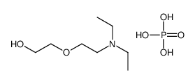 2-[2-(diethylamino)ethoxy]ethanol,phosphoric acid结构式