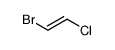 E-1-bromo-2-chloroethylene Structure