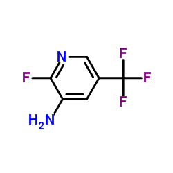 2-Fluoro-5-(trifluoromethyl)-3-pyridinamine structure