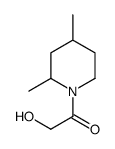 1-(2,4-dimethylpiperidin-1-yl)-2-hydroxyethanone Structure