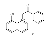 2-(8-hydroxyquinolin-1-yl)-1-phenyl-ethanone结构式