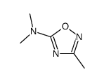 N,N,3-trimethyl-1,2,4-oxadiazol-5-amine结构式