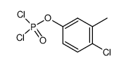 4-chloro-3-methylphenyl dichlorophosphate结构式