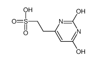 4-Pyrimidineethanesulfonic acid, 1,2,3,6-tetrahydro-2,6-dioxo- (9CI)结构式