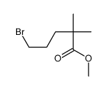 5-溴-2,2-二甲基戊酸甲酯结构式
