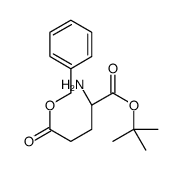 L-Glutamic acid, 1-(1,1-dimethylethyl) 5-(phenylmethyl) ester structure