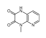 Pyrido[2,3-b]pyrazine-2,3-dione, 1,4-dihydro-4-methyl- (9CI) structure