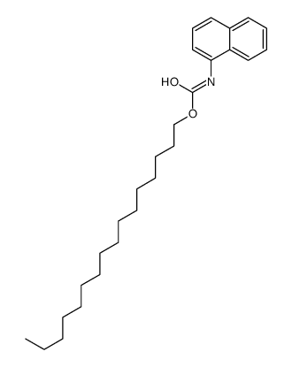 hexadecyl N-naphthalen-1-ylcarbamate结构式