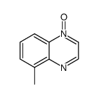 Quinoxaline,5-methyl-,1-oxide structure