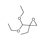 2-(diethoxymethyl)-2-ethyloxirane结构式