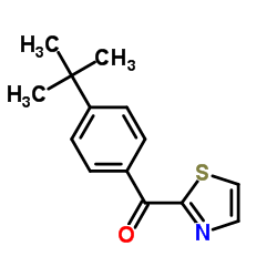 2-(4-TERT-BUTYLBENZOYL)THIAZOLE structure