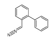 (2-biphenyl)diazomethane Structure