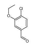 4-氯-3-乙氧基苯甲醛结构式