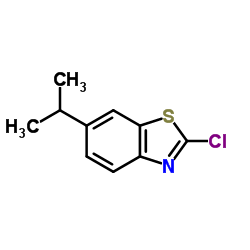 2-Chloro-6-isopropyl-1,3-benzothiazole structure