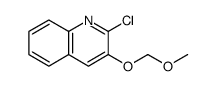 2-chloro-3-(methoxymethoxy)quinoline Structure