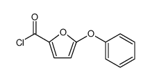 2-Furancarbonyl chloride, 5-phenoxy结构式