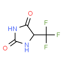 2,4-Imidazolidinedione,5-(trifluoromethyl)- Structure