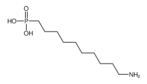 10-Aminodecylphosphonic acid structure