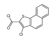 3-CHLORONAPHTHO[1,2-B]THIOPHENE-2-CARBONYL CHLORIDE structure