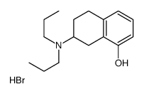 (±)-8-羟基-2-(二丙基氨基)四氢萘 氢溴酸盐图片