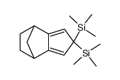 4,5,6,7-tetrahydro-2,2-bis(trimethylsilyl)-4,7-methano-2H-indene Structure