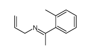 1-(2-methylphenyl)-N-prop-2-enylethanimine Structure