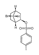 (1S,2R,4R,7R)-7-bromobicyclo[2.2.1]heptan-2-yl 4-methylbenzenesulfonate结构式