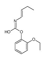 (2-ethoxyphenyl) N-but-1-enylcarbamate结构式