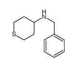 4-(苄基氨基)四氢硫代吡喃结构式