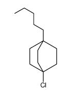 4-chloro-1-pentylbicyclo[2.2.2]octane结构式