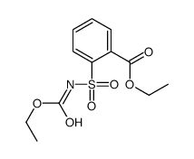 ethyl 2-(ethoxycarbonylsulfamoyl)benzoate Structure