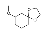 7-methoxy-1,4-dioxaspiro[4.5]decane结构式