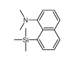 N,N-dimethyl-8-trimethylsilylnaphthalen-1-amine结构式
