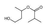 4-hydroxybutan-2-yl 2-methylpropanoate Structure