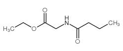 Glycine, N-(1-oxobutyl)-,ethyl ester picture